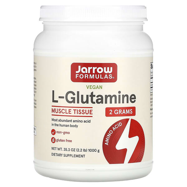 Jarrow Formulas, L-글루타민 분말, 1000g(35.3oz)