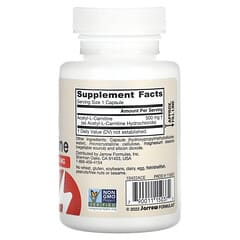 Jarrow Formulas, Acetyl-L-Carnitin, 500 mg, 60 pflanzliche Kapseln