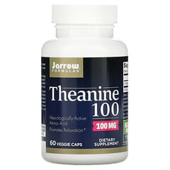 Jarrow Formulas, Theanin 100, 100 mg, 60 pflanzliche Kapseln