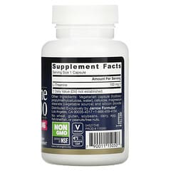 Jarrow Formulas, Theanin 100, 100 mg, 60 pflanzliche Kapseln
