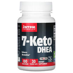 Jarrow Formulas, 7-Keto DHEA, DHEA, 100 mg, 30 vegetarische Kapseln
