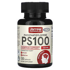 Jarrow Formulas, PS 100, Phosphatidylserine, 100 mg, 120  Capsules