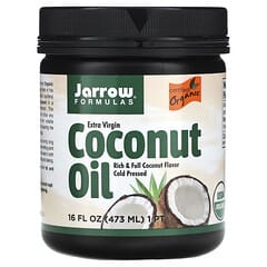 Jarrow Formulas, Extra Virgin Coconut Oil, 16 fl oz (473 ml)