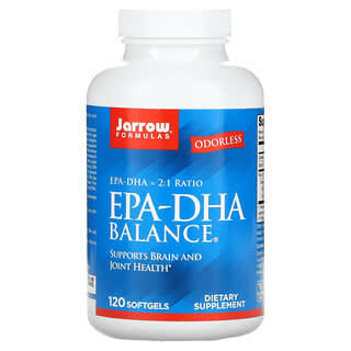 Jarrow Formulas, Équilibre EPA-DHA, 120 capsules à enveloppe molle