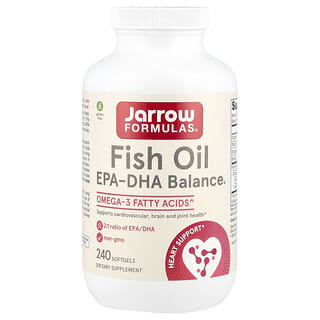 Jarrow Formulas, Fish Oil EPA-DHA Balance®, 240 Softgels