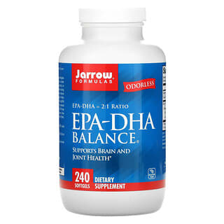 Jarrow Formulas, EPA-DHA Balance, 240 capsules à enveloppe molle