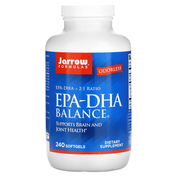 Jarrow Formulas, EPA-DHA Balance, 240 Weichkapseln