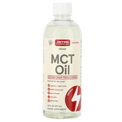 Jarrow Formulas, MCT Oil, 20 fl oz (591 ml)