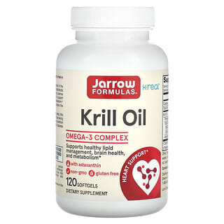 Jarrow Formulas, Aceite de kril, 120 cápsulas blandas