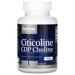 Jarrow Formulas, Citicoline, CDP Choline, Citicolin, CDP-Cholin, 250 mg, 120 Kapseln
