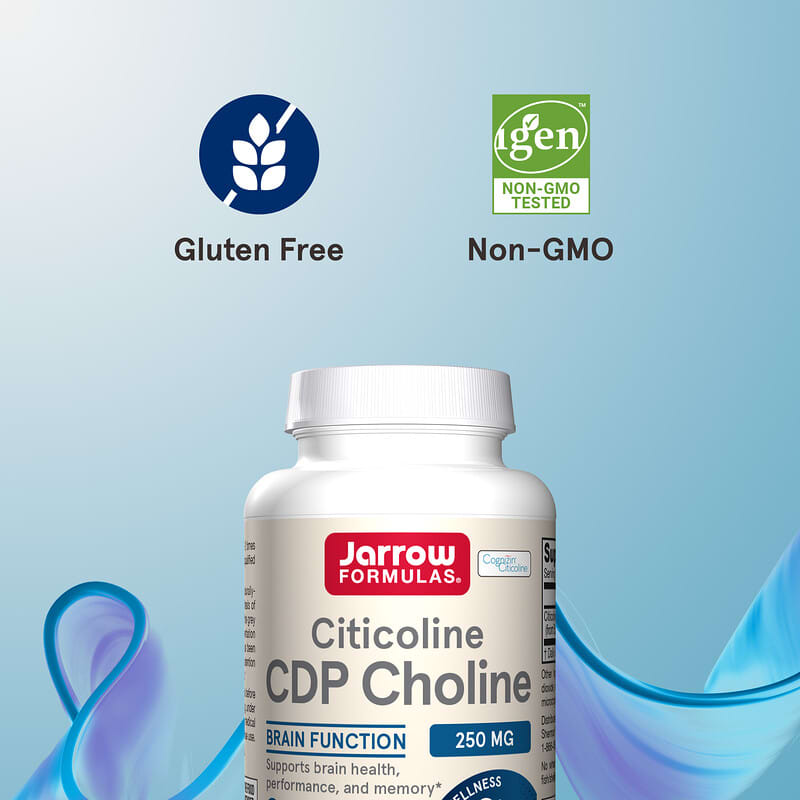 Citicoline (CDP-Choline), 60 Vegetarian Capsules (250 Mg Per Capsule - View #7