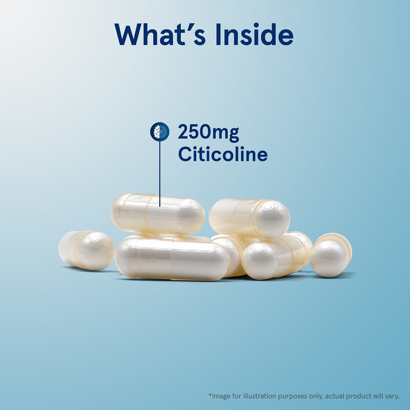 Citicolina, Colina CDP, 250 mg, 120 cápsulas