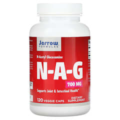 Jarrow Formulas, N-A-G, 700 mg, 120 Cápsulas Veganas
