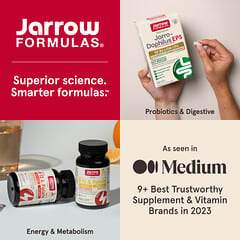 Jarrow Formulas, Glucosamine + Chondroitin + MSM, 120 Capsules