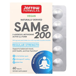 Jarrow Formulas, SAMe 200, 200 mg, 60 comprimés