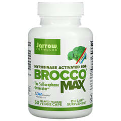 Jarrow Formulas, BroccoMax, SGS activado por mirosinasa, 60 cápsulas vegetales de liberación retardada