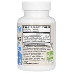 Jarrow Formulas, Vegan BroccoMax, 60 Veggie Capsules (17.50 mg per Capsule)