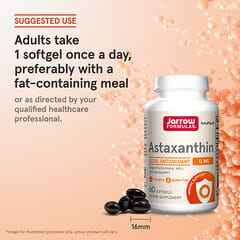 Jarrow Formulas, Astaxanthin, 12 mg, 60 Softgels