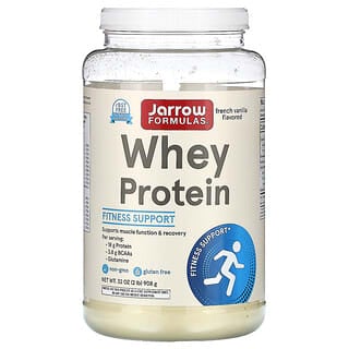 Jarrow Formulas, Protéines de lactosérum, vanille française, 908 g (32 oz)