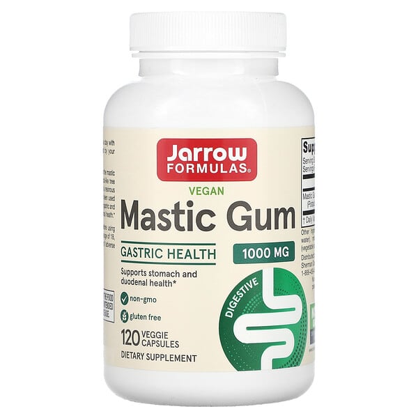 Jarrow Formulas, Mastic Gum, 500 mg, 120 Veggie Capsules