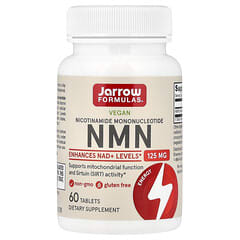 ヴィーガンNMN（ニコチンアミドモノヌクレオチド）、125mg、タブレット60粒