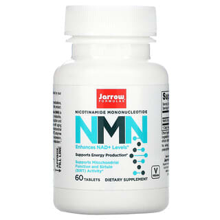 Jarrow Formulas, بيتا أحادي نيوكلوتيد النيكوتيناميد (NMN)، 60 قرص
