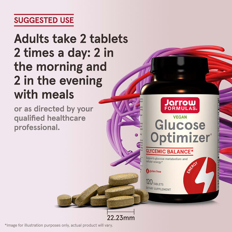 Jarrow Formulas, Glucose Optimizer, 120 Tablets