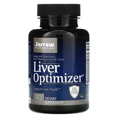 Jarrow Formulas, Liver Optimizer, 90 Tablets (Discontinued Item) 