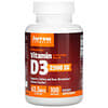 Vitamin D3, Cholecalciferol, 62.5 mcg (2,500 IU), 100 Softgels