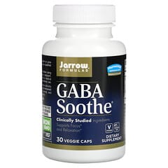 Jarrow Formulas, GABA Soothe, 30 Veggie Caps