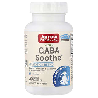 Jarrow Formulas, GABA Soothe, 30 Bitkisel Kapsül
