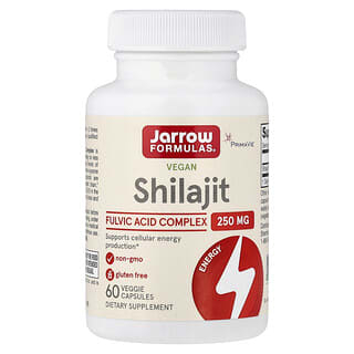 Jarrow Formulas, Shilajit Fulvic Acid Complex, 250 mg, 60 Veggie Capsules