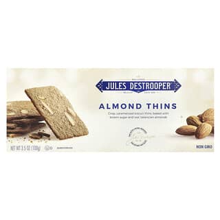 Jules Destrooper, Galletas finas de almendras, 100 g (3,5 oz)