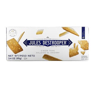 Jules Destrooper, Galletas finas de jengibre, 95 g (3,4 oz)