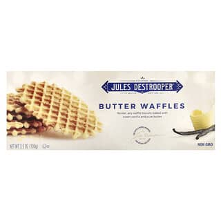 Jules Destrooper, Butter Waffles, 3.5 oz (100 g)