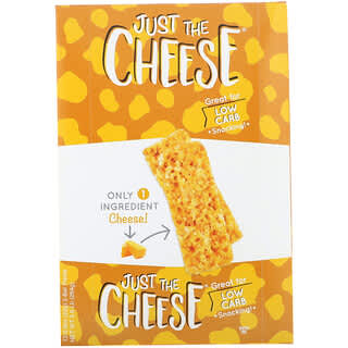 Just The Cheese, ألواح جبنة الشيدر المعتقة، 12 لوحًا، 0.8 أونصة (22 جم)