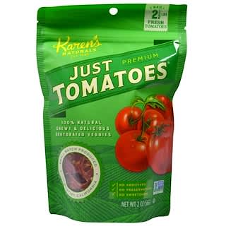 Karen's Naturals, Just Tomatoes, calidad superior, 2 oz (56 g)