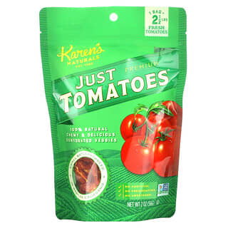 Karen's Naturals, Just Tomatoes، ممتازة، 2 أوقية (56 غم)