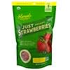유기농, 동결 건조 과일, 저스트 딸기, 4 oz (112 g)