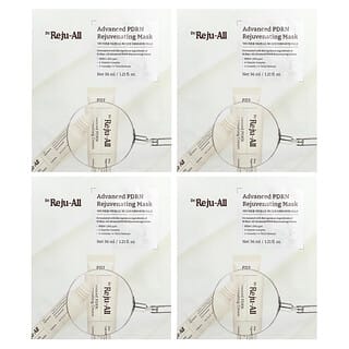 Dr. Reju-All, Advanced PDRN Rejuvenating Beauty Mask, 4 Sheets, 1.21 fl oz (36 ml) Each