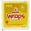Paleo Wraps, Turmeric, 7 Wraps, 3.5 oz (98 g)