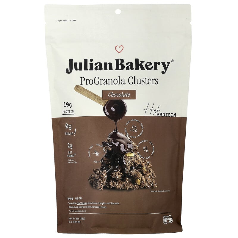 プログラノーラクラスター、チョコレート、255g（9オンス）