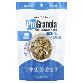 Julian Bakery, ProGranola Clusters, Vanilla Cinnamon, 9 oz (255 g)