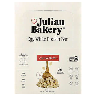 Julian Bakery, Eiwitreep met pindakaas, 12 repen, 60 g per stuk