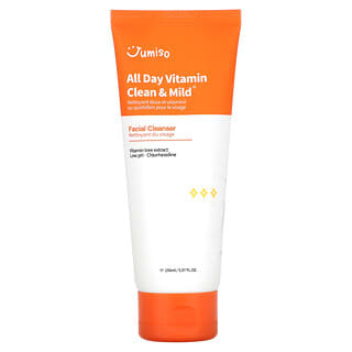 Jumiso, Limpiador facial suave y con vitaminas para todo el día`` 150 ml (5,07 oz. Líq.)