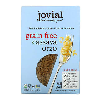 Jiva Organics, Organic Grain Free Cassava Orzo, 8 oz (227 g)