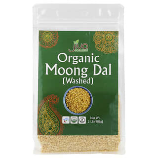 Jiva Organics, Organic Moong Dal Yellow, 908 g (2 lbs.)