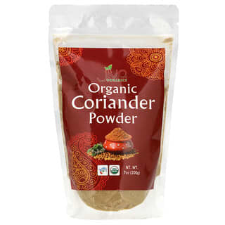 Jiva Organics, Cilantro orgánico en polvo, 200 g (7 oz)