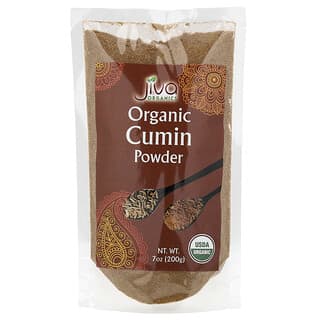 Jiva Organics, Organic Cumin Powder, 7 oz (200 g)
