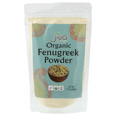Jiva Organics, Organic Fenugreek Powder, 200 g (7 oz)